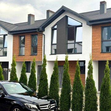 Продаж будинку 105м2 в таунхаусі, земля, паркомісце, 3км від Києва