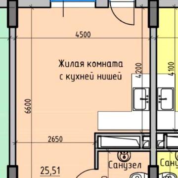 Продам квартиру Пространство на Радостной ЖК Eco City