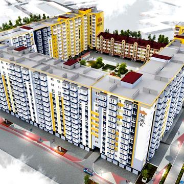 Продаж 1-кім квартири з ремонтом та автономним опаленням біля АС Чайка ЖК МЖК"Сім"я"