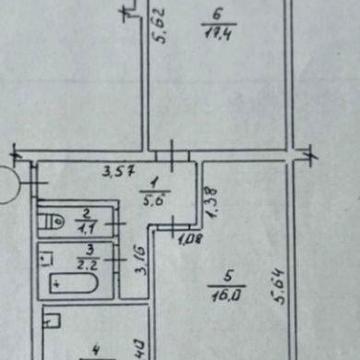 2 кімнатна квартира в спальному районі. Є-відновлення, спецкошти - так