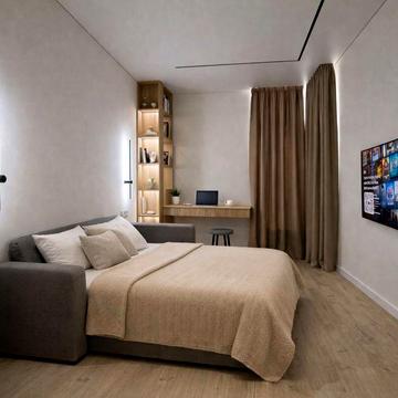 Аренда. Новая 1 комн. 43 м. в 60 Жемчужине Кадорр сити. Хозяин.