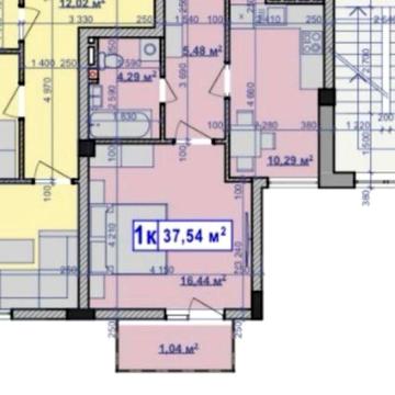 Однокімнатна квартира у новобудові коломия ЖК Театральна