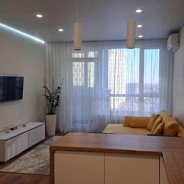 Видова 2-кімнатна квартира біля Дніпра. ЖК Зарічний, Осокорська, 2а