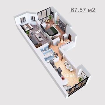 ПОДАТКИ 2% 2к квартира поруч з Парком! БЕЗ КОМІСІЇ