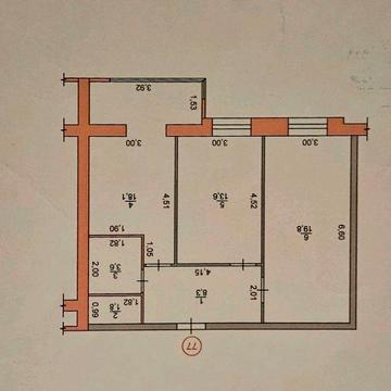 Продається 2 кімнатна квартира в ЖК Полісся 1.