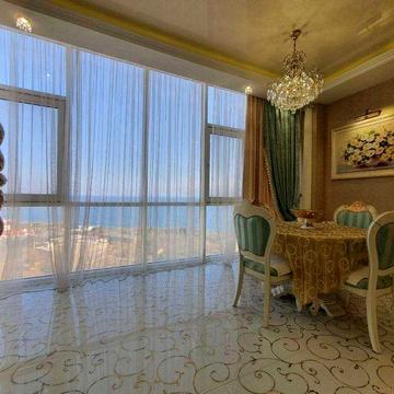 Роскошная квартира в Аркадии с панорамным видом на море. Паркинг. ЖК Первая Жемчужина