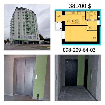 Власник. Гарна 1-на, новобудова, 5/10