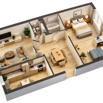 Продам 2 х  кім  в ЖК Family 2 Забудовник без % ЖК Фемілі 2