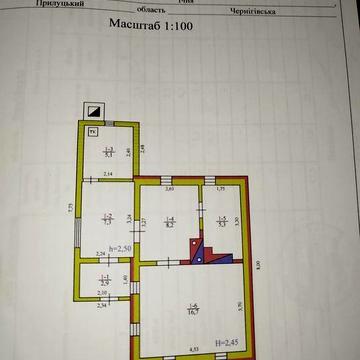 Будинок в місті Ічня