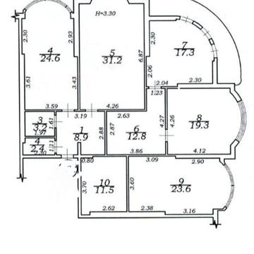 Продаж 4к Квартира Сабанський провулок ЖК На Сабанском