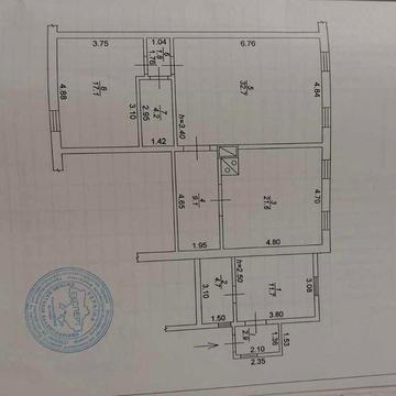 Продається квартира в одноповерховому будинку поруч з річкою