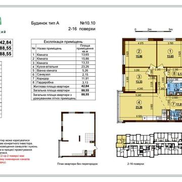 ВЛАСНИК! ПРОДАЖ 3-к квартири в ЖК Варшавський 3 ЖК Варшавський 3