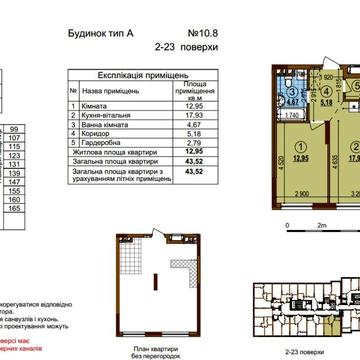 Продаж однокімнатної квартири. ЖК Варшавський 3 ЖК Варшавський 3