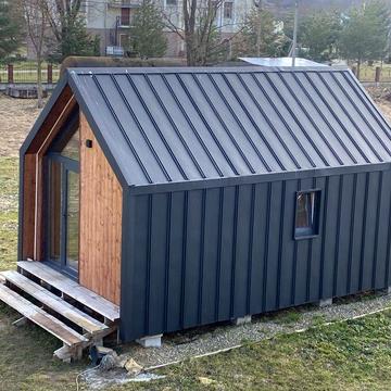 Модульний будинок 25 м², утеплений, готовий для проживання