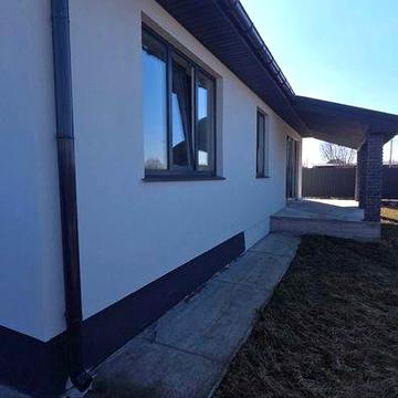 Новий будинок 90 м² у Борисполі — тераса, тепла підлога, держпрограми