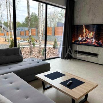 Оренда сучасного будинку в Скандинавському стилі в лісі, Гореничі