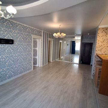 2-ух комнатная квартира 71 м²,огромная  кухня-гостиная, гардеробная
