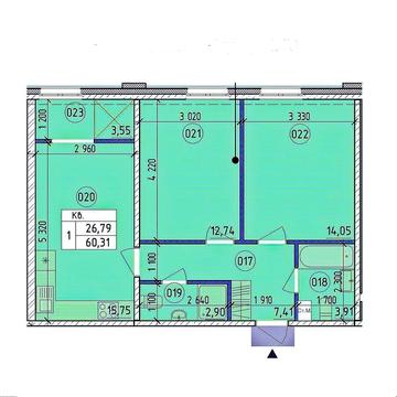 2К БЕЗ комісій і доплат, СУПЕР ВИДОВА, в ЖК Нова Англія ЖК Новая Англия