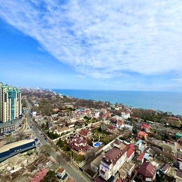 2 комнатная 66м2 Панорамма Моря Посейдон Дом Сдан Рассрочка ЖК Посейдон