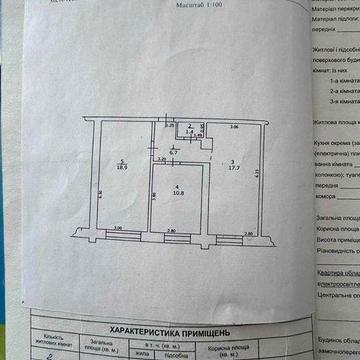 Продаж 2-кімнатної квартири в смт Маньківка