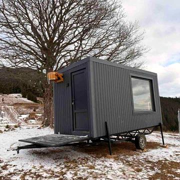 Сауна на колесах (Мобільна).