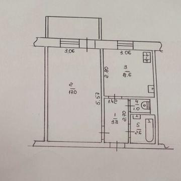 Продається 1 кімнатна квартира на Митниці, вул.Героїв Дніпра