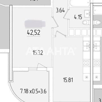 улица Краснова, 3/611-22, Фонтан, Приморский, Одесса, Одесская 49600.0 USD