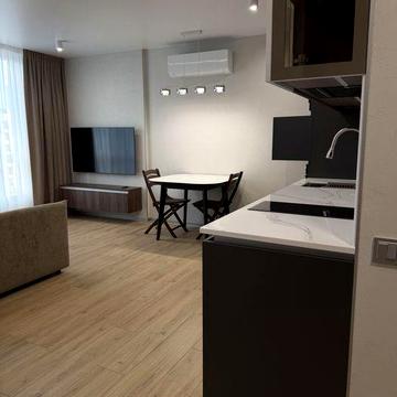 Здається в оренду стильна 1-кімнатна квартира-студія ЖК «Фемелі Плаза»