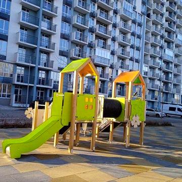 1 к Студия 39 m2 видовая жк Авеню 42, Без %  м. Теремки, Республика ЖК Авеню 42