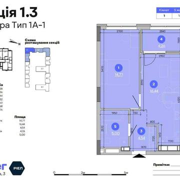 БЕЗ% Продаж 1-к квартири ЖК Sister Дарницький р-н 45 м² 8 поверх юа ЖК Sister