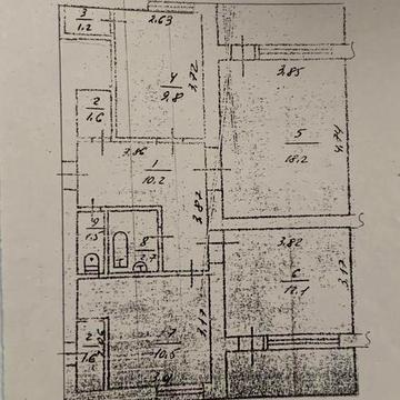 Продам 3 кімнатну квартиру с. Шевченкове, Броварського р-ну
