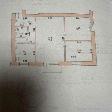 Продажа 3 комнатной квартиры Сталинка 30.000