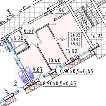 Двокімнатна квартира | Без посередників | 52 м² | Новозбудова ЖК Континент