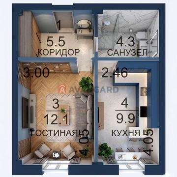 Держ.програми! Продаж 1к.кв. 31.8м2. Голосіївський р-н. ЖК Лондон парк