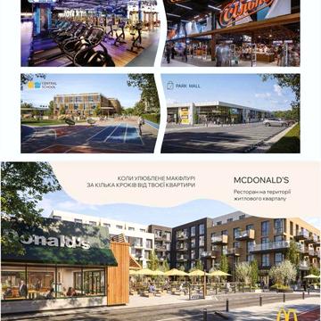 Акція! Продаж 2 кімнатної квартири в жк Central Park/ Здача 2027р