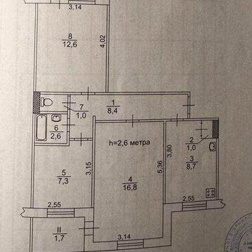 Терміновий продаж 3-к. кв.  у мкр. Гірницький, 49 Є-Відновлення!