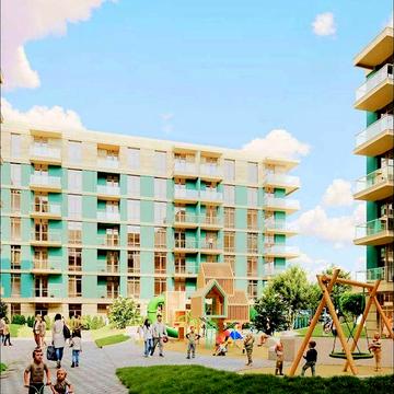 Чудове планування півторакімнатної квартири в новобудові ЖК 44 Avenue