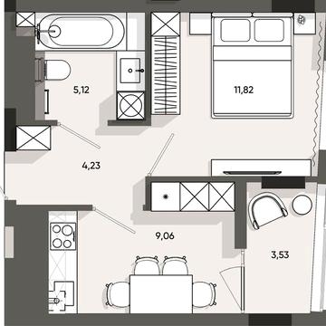 Продаж 1 кімнатної квартири по вул. Раковського ЖК Five Adres ЖК Five Adres