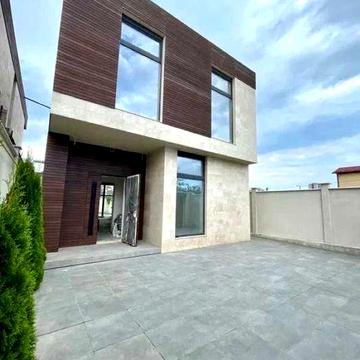 Двухэтажный дом под отделку из красного кирпича, 16 станция Фонтана