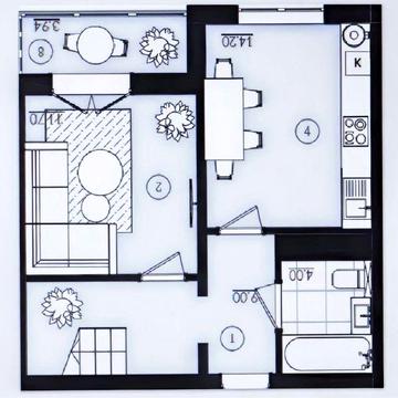 1к квартира ЖК Вишневий ЖК Вишневий