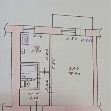 Квартира малосімейка