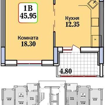 Продам 1 кімнатну квартиру в ЖК Аврора ЖК Аврора