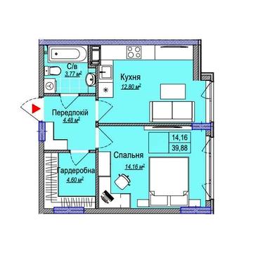 Продается однокомнатная квартира на ул. Каменская 127 Без комиссии