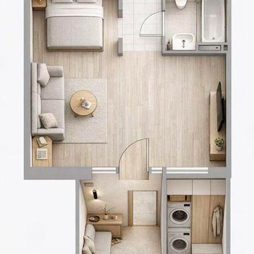 Студія Центральний парк ЖК Автор