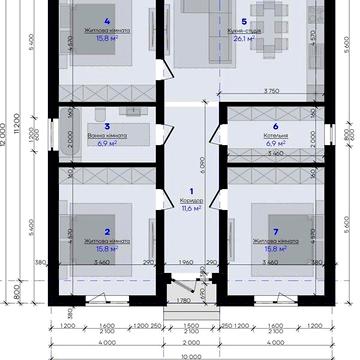 Продаж 4к Дім Ульцинська вулиця