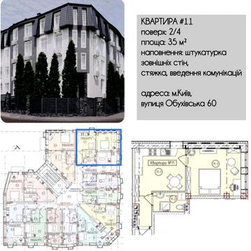 Однокімнатна квартира Академмістечко ЖК преміум