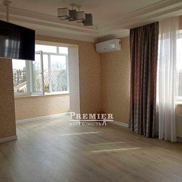 1-комнатная квартирв 50 м² с ремонтом, вид на лиман. Гос. програма