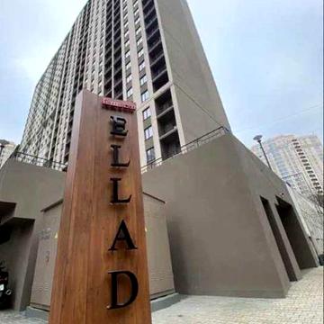 2к квартира ЖК ЭЛЛАДА, вид во двор. ЖК Эллада