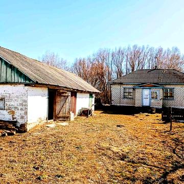 Дом с участком и речкой