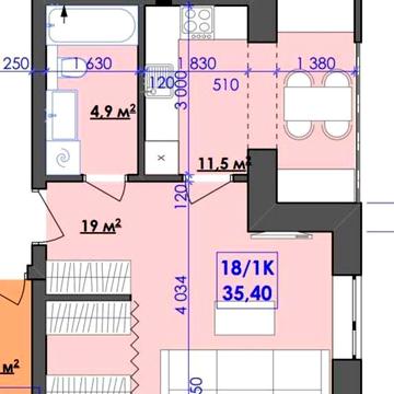 Продається компактна 1 к.квартира на розтермінування!